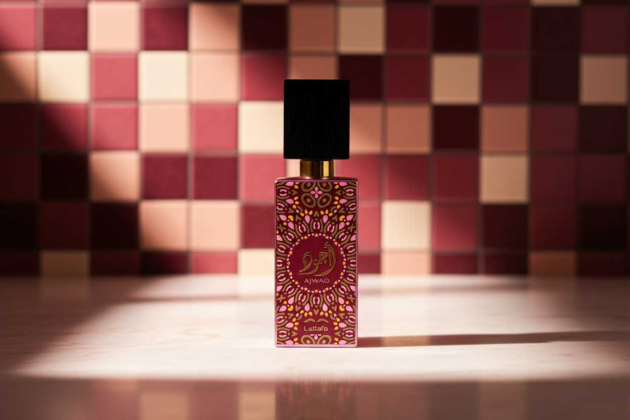 Lattafa Pink Ajwad Editorial Image