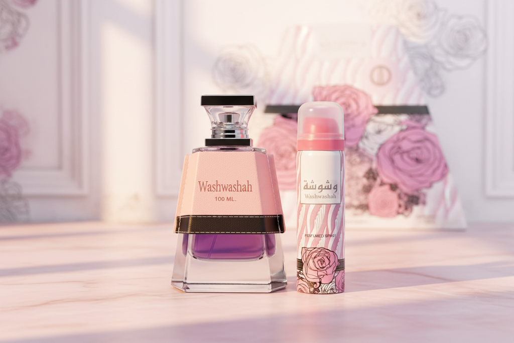 Lattafa Washwashah Gift Set Editorial Image