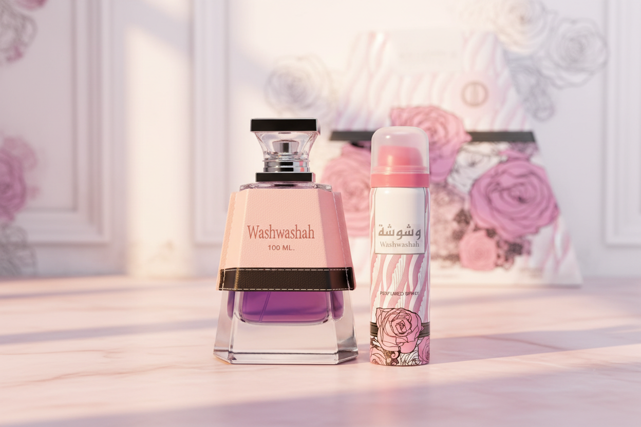 Lattafa Washwashah Gift Set Editorial Image