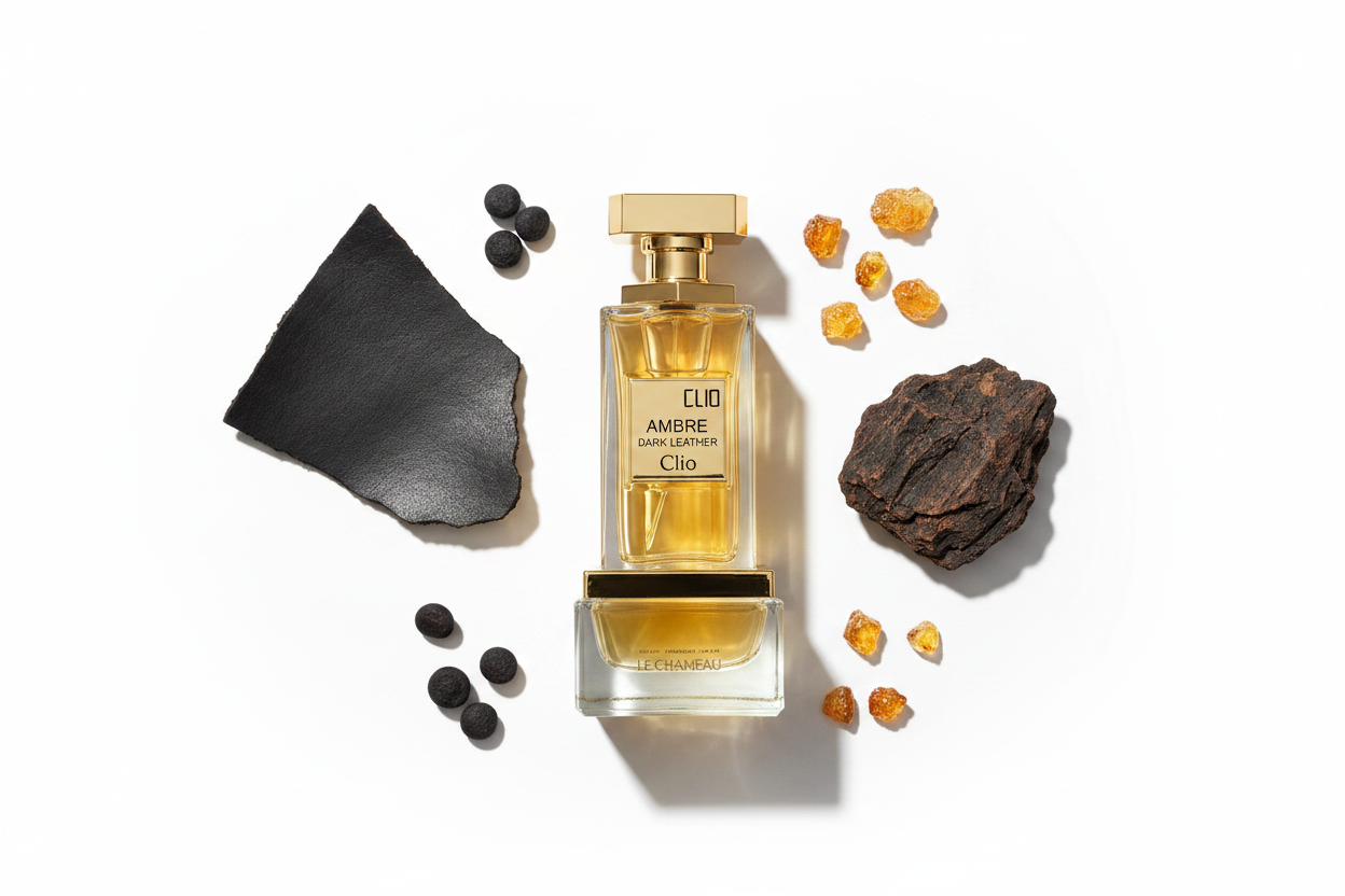 Le Chameau Ambre Dark Leather Clio - Notes Image