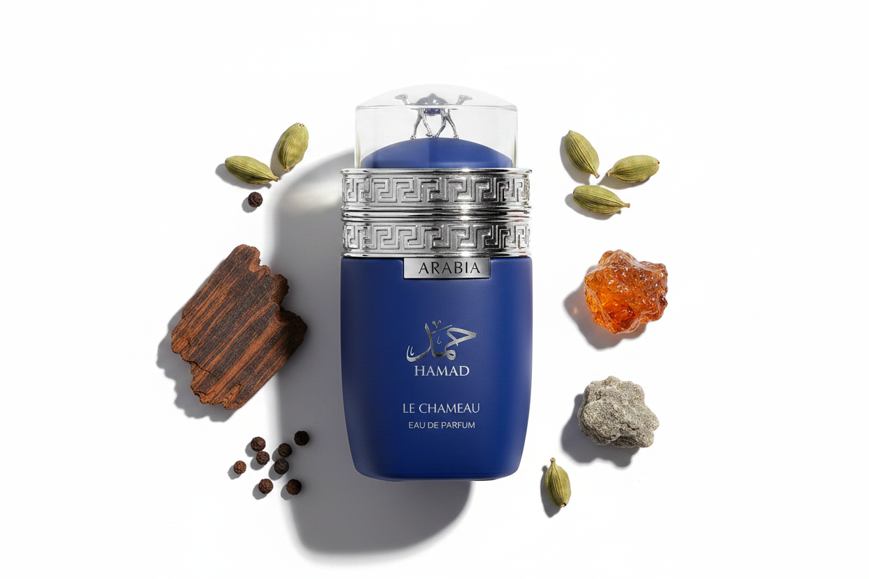 Le Chameau Arabia Hamad — Notes Flat Lay
