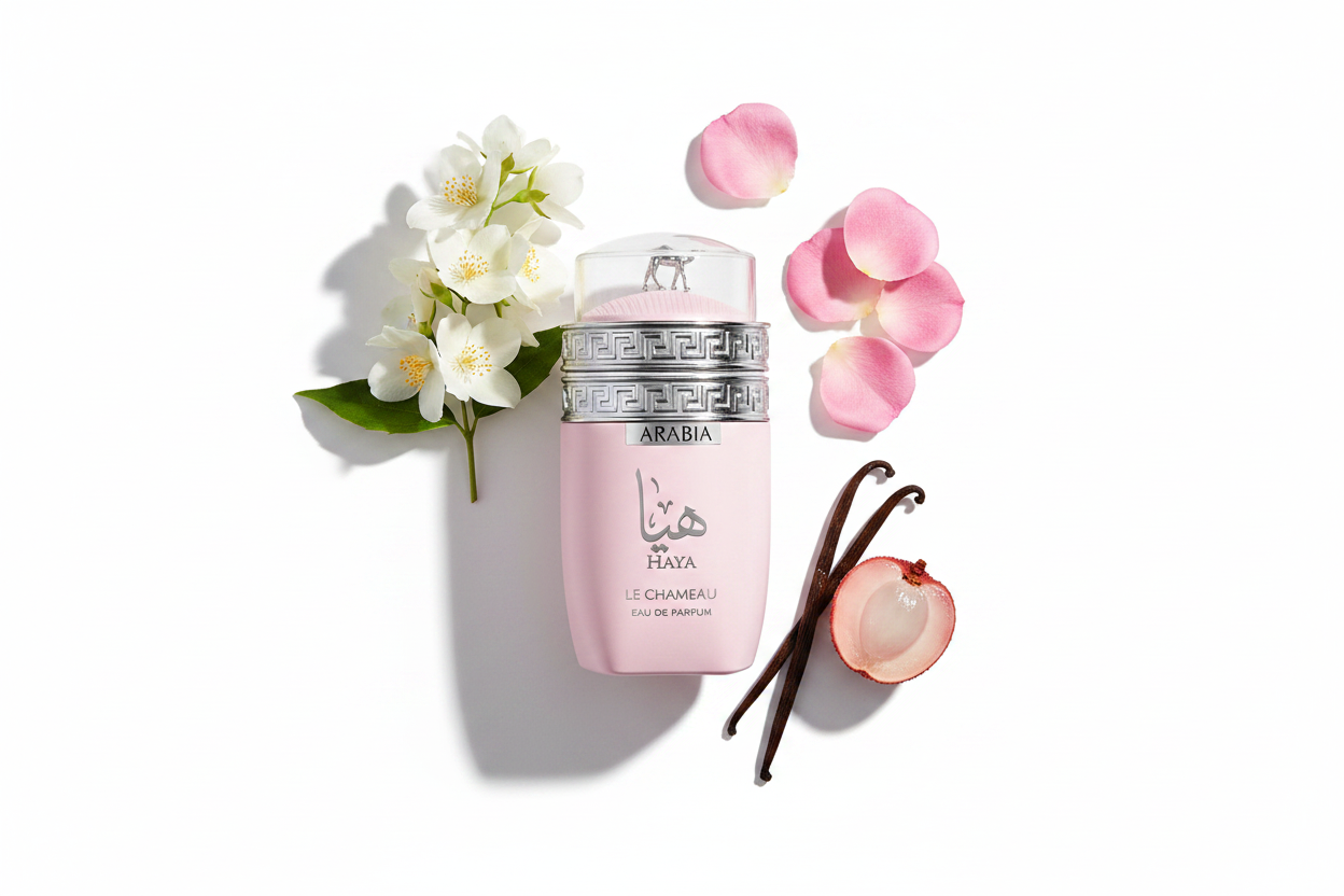 Le Chameau Arabia Haya — Notes Flat Lay