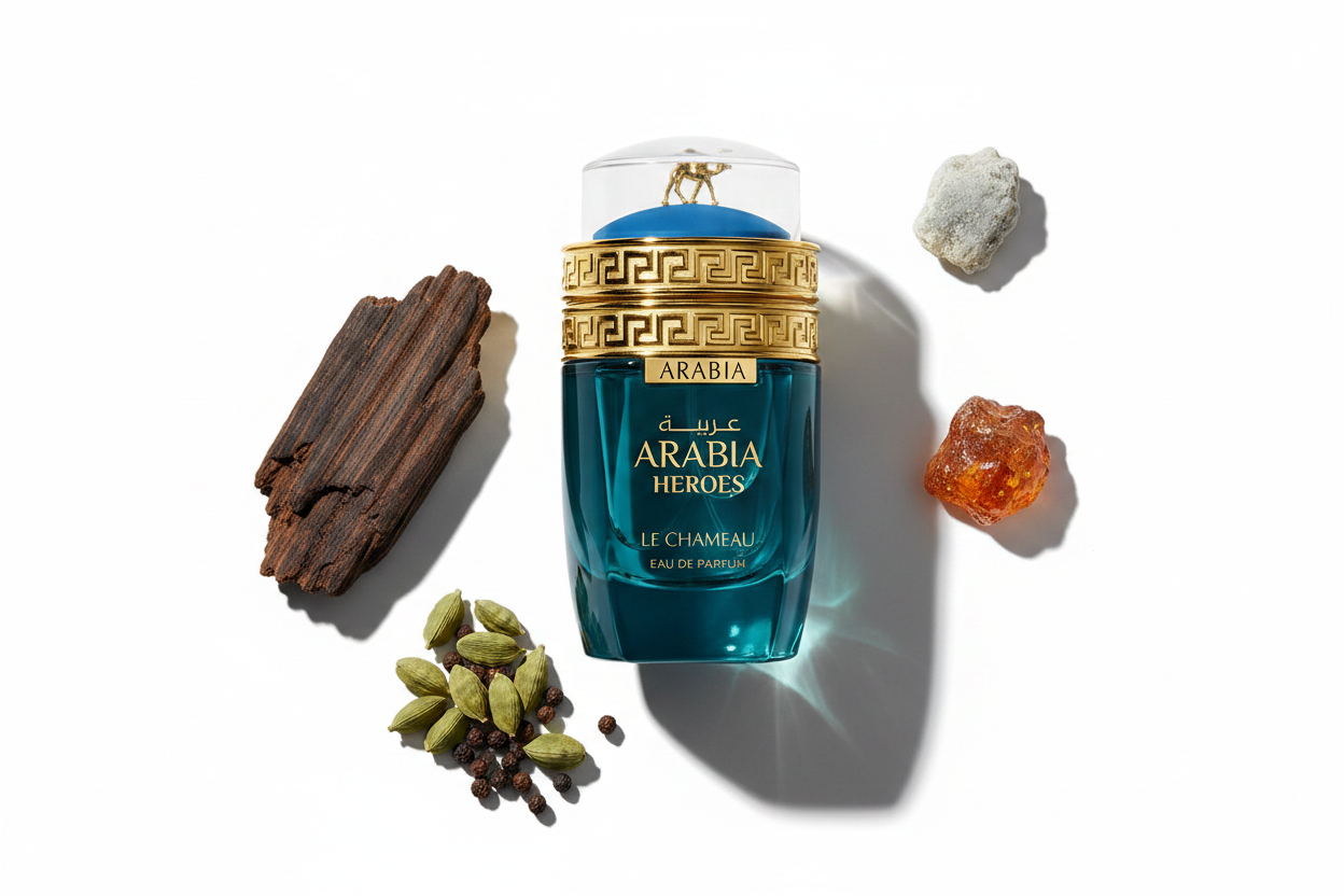 Le Chameau Arabia Heroes — Notes Flat Lay