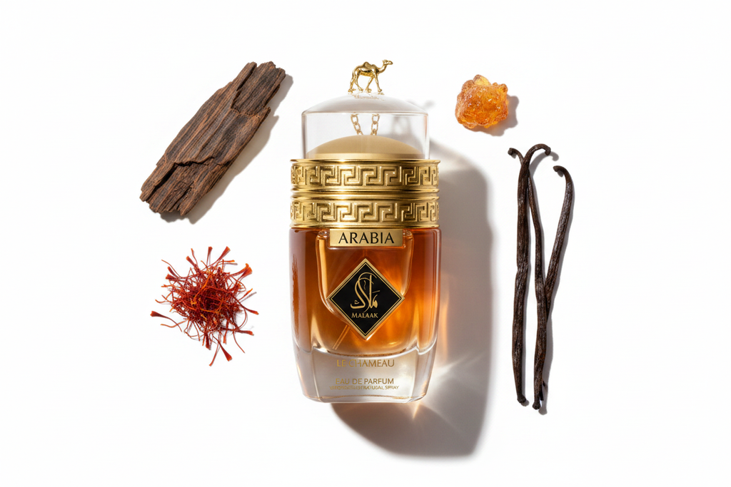 Le Chameau Arabia Malaak — Notes Flat Lay