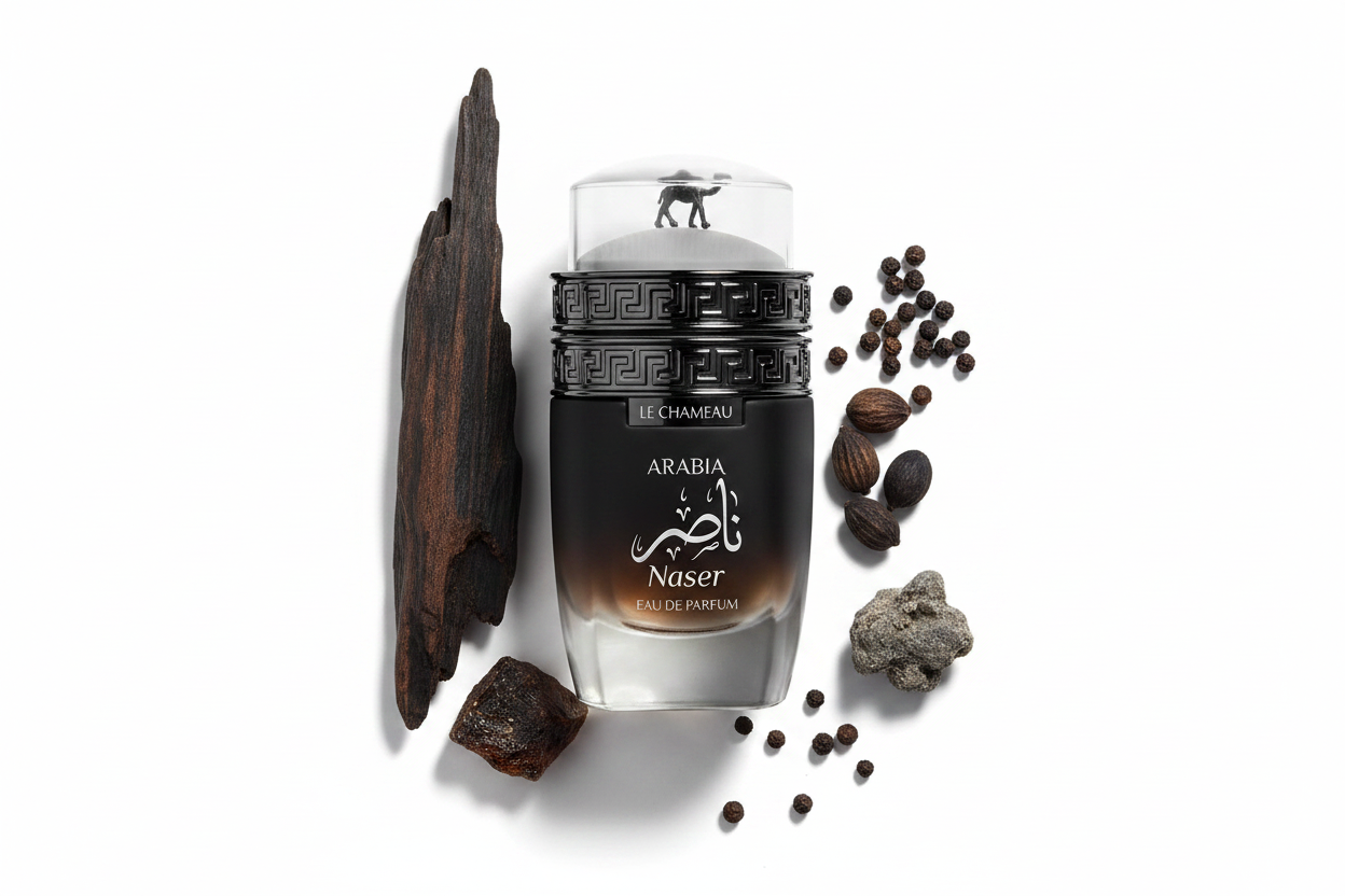 Le Chameau Arabia Naser — Notes Flat Lay