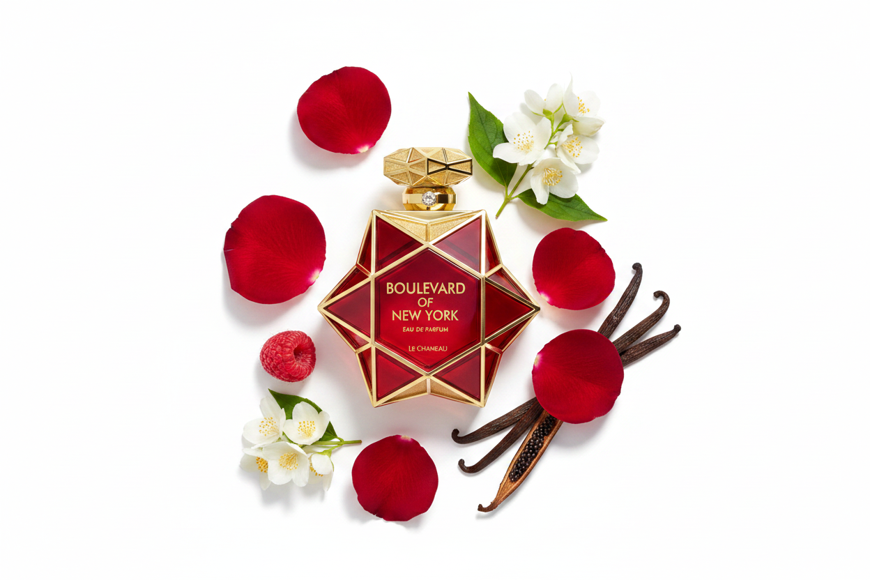 Le Chameau Boulevard of New York — Notes Flat Lay