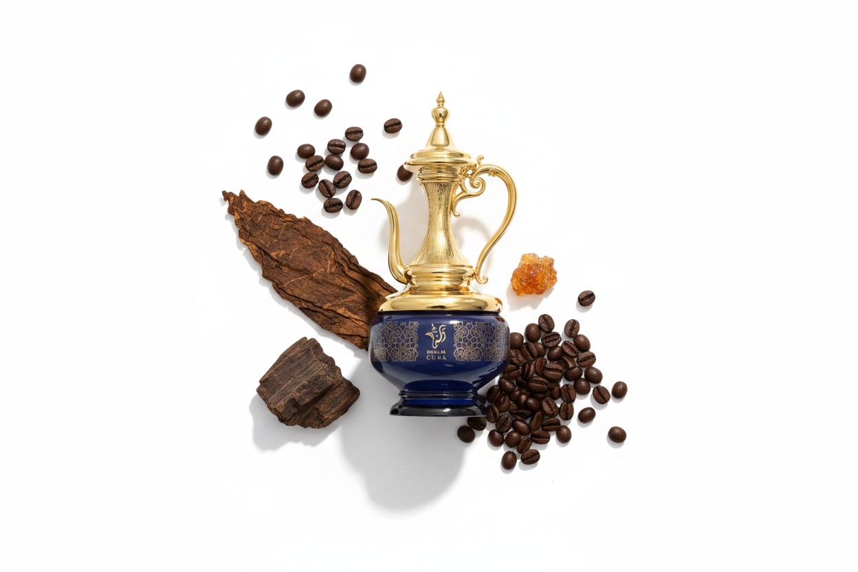 Le Chameau Elite Dallah Cuba — Notes Flat Lay