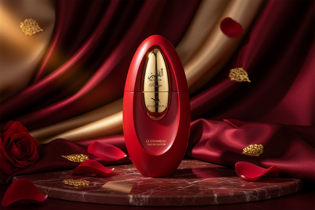 Le Chameau Emper Al Qasr Rouge — Editorial Lifestyle (vertical)