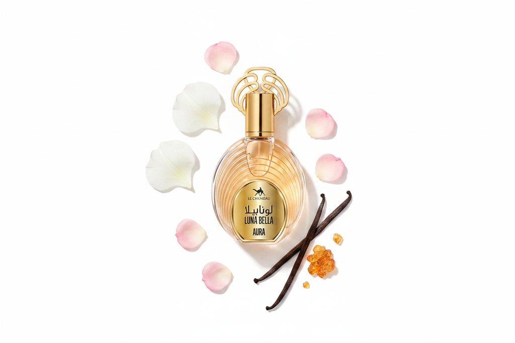 Le Chameau Luna Bella Aura — Notes Flat Lay
