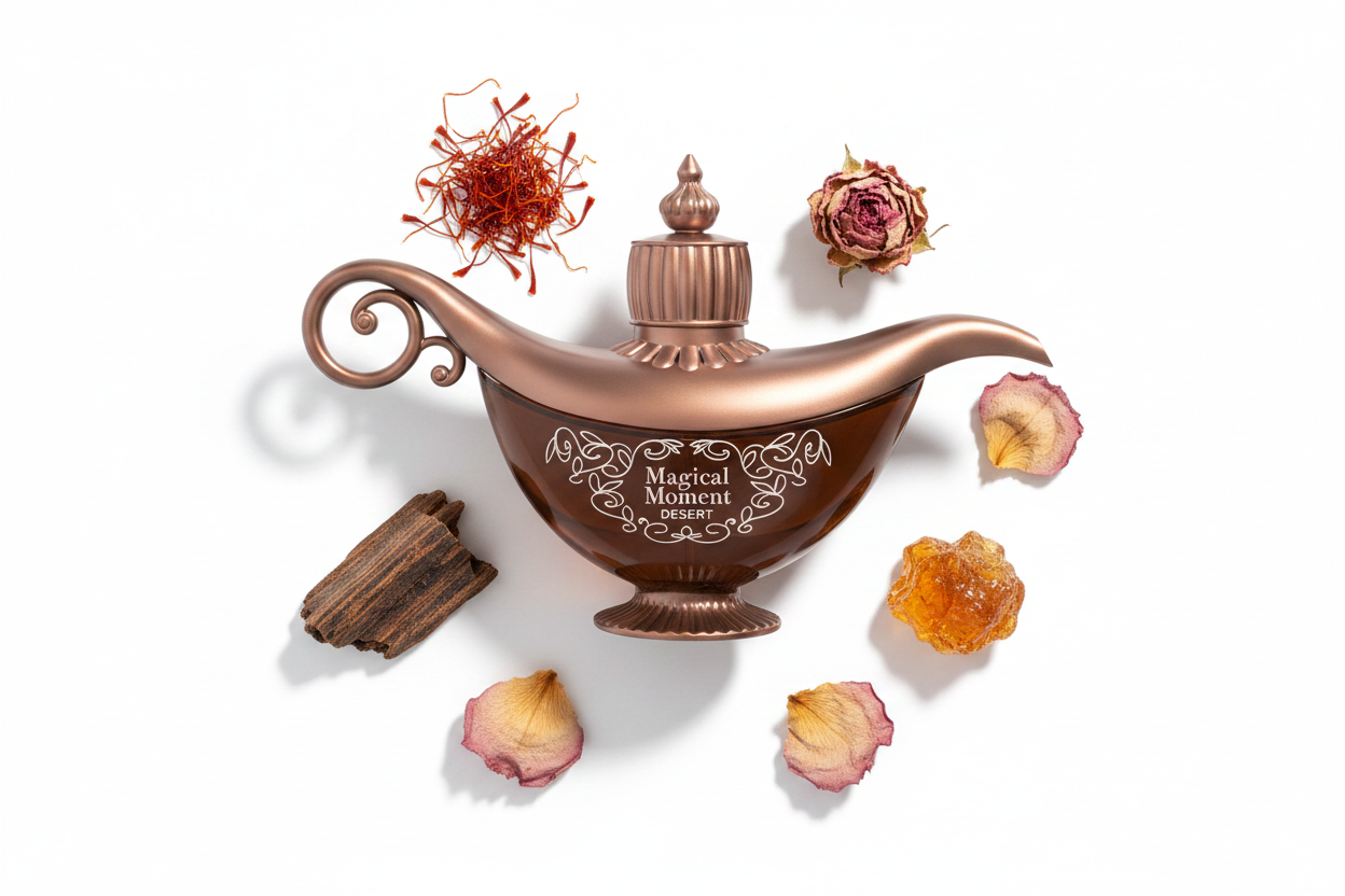 Le Chameau Magical Moment Desert — Notes Flat Lay