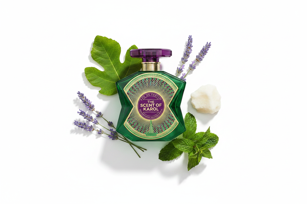 Le Chameau The Scent of Karol — Notes Flat Lay