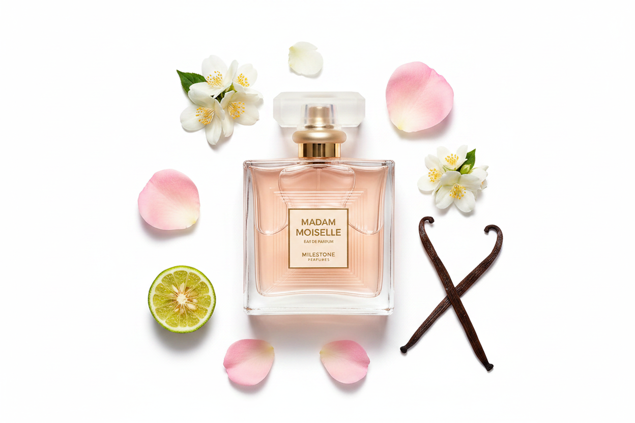 Madam Moiselle Notes Flat Lay