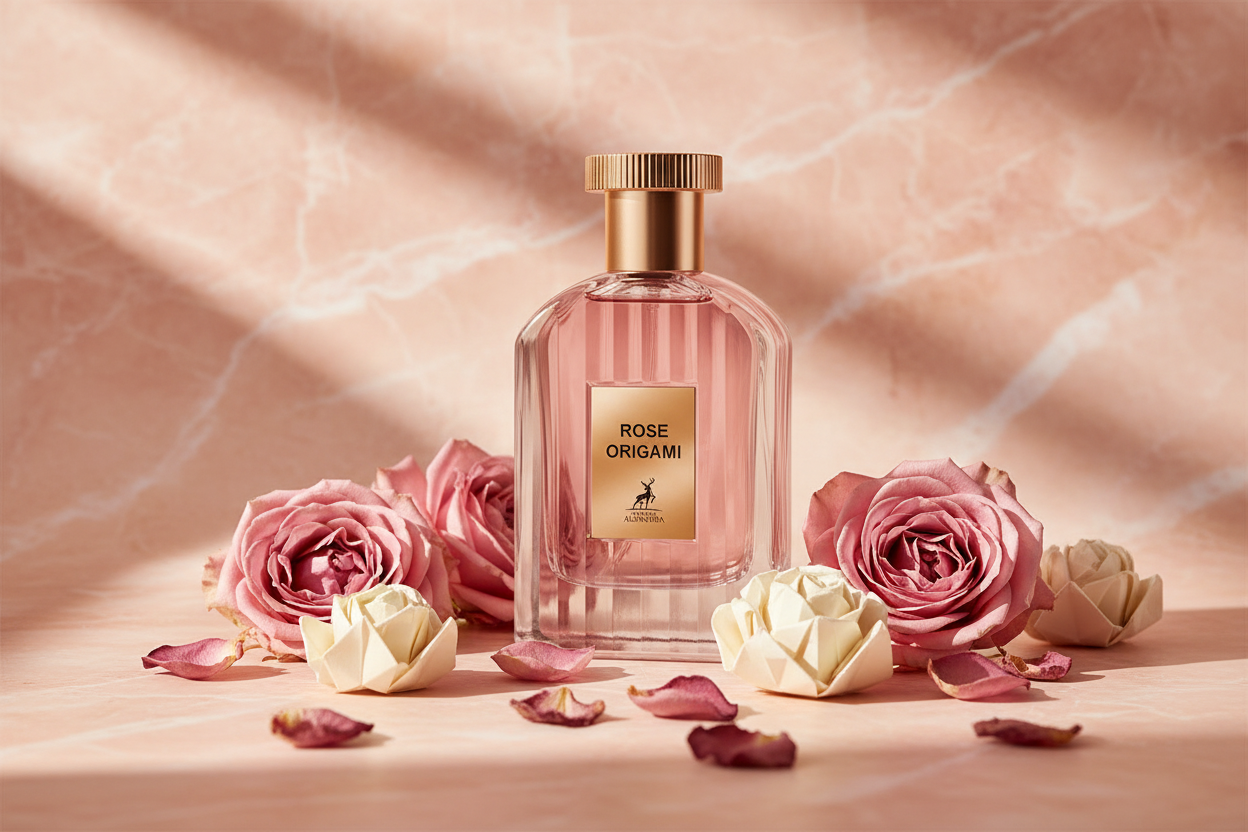 Maison Alhambra Rose Origami Editorial