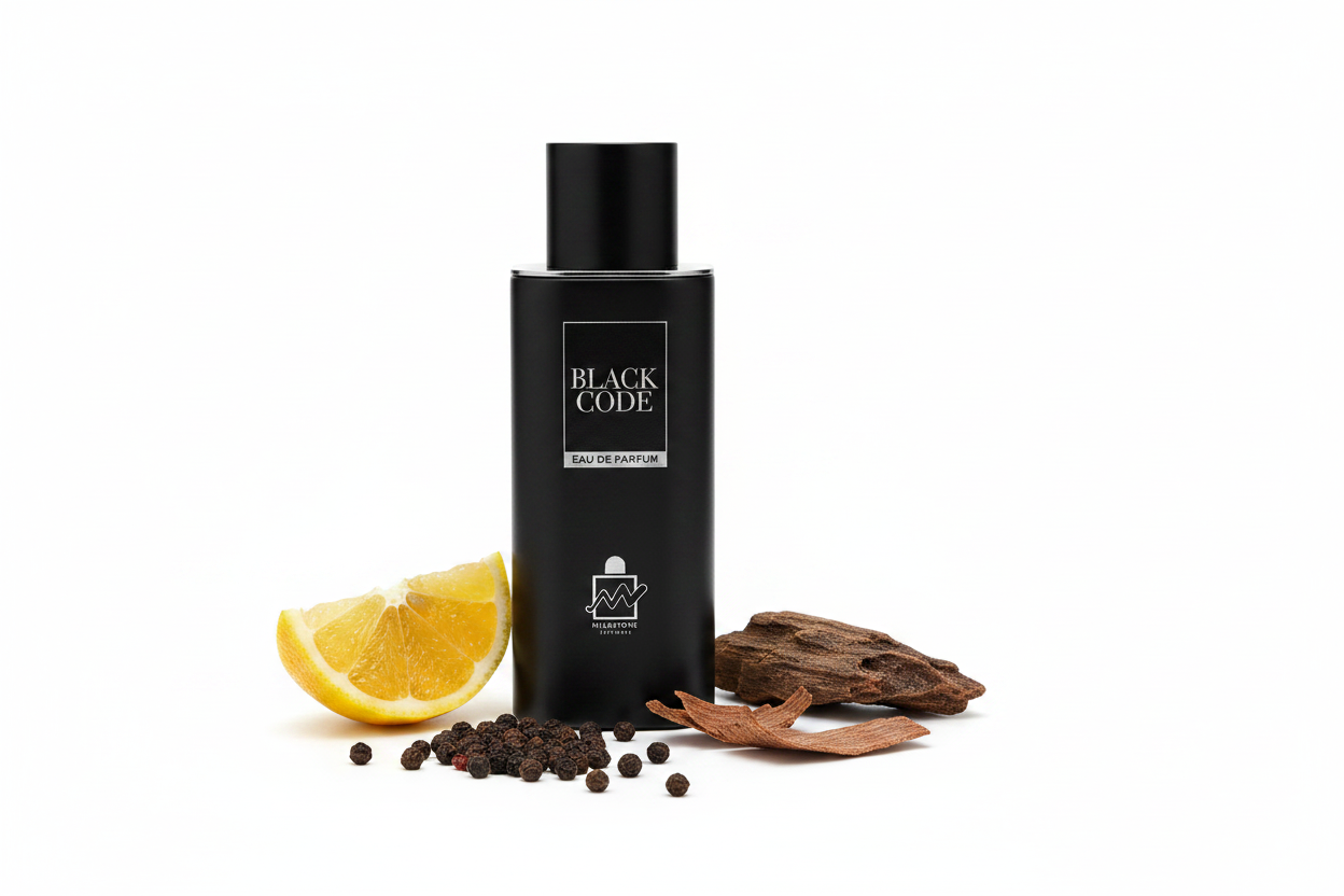 Notes Flat Lay Black Code