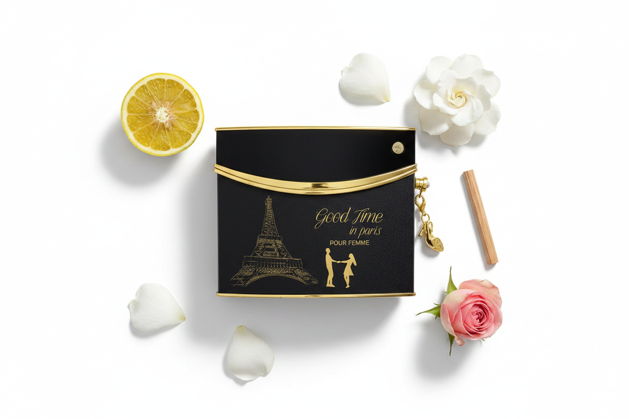 Notes Flat Lay Good Time in Paris