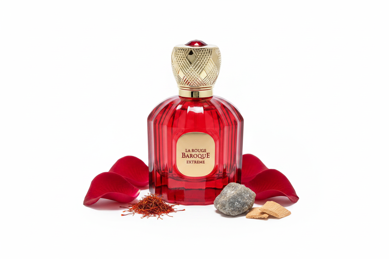 Notes Flat Lay La Rouge Baroque Extreme