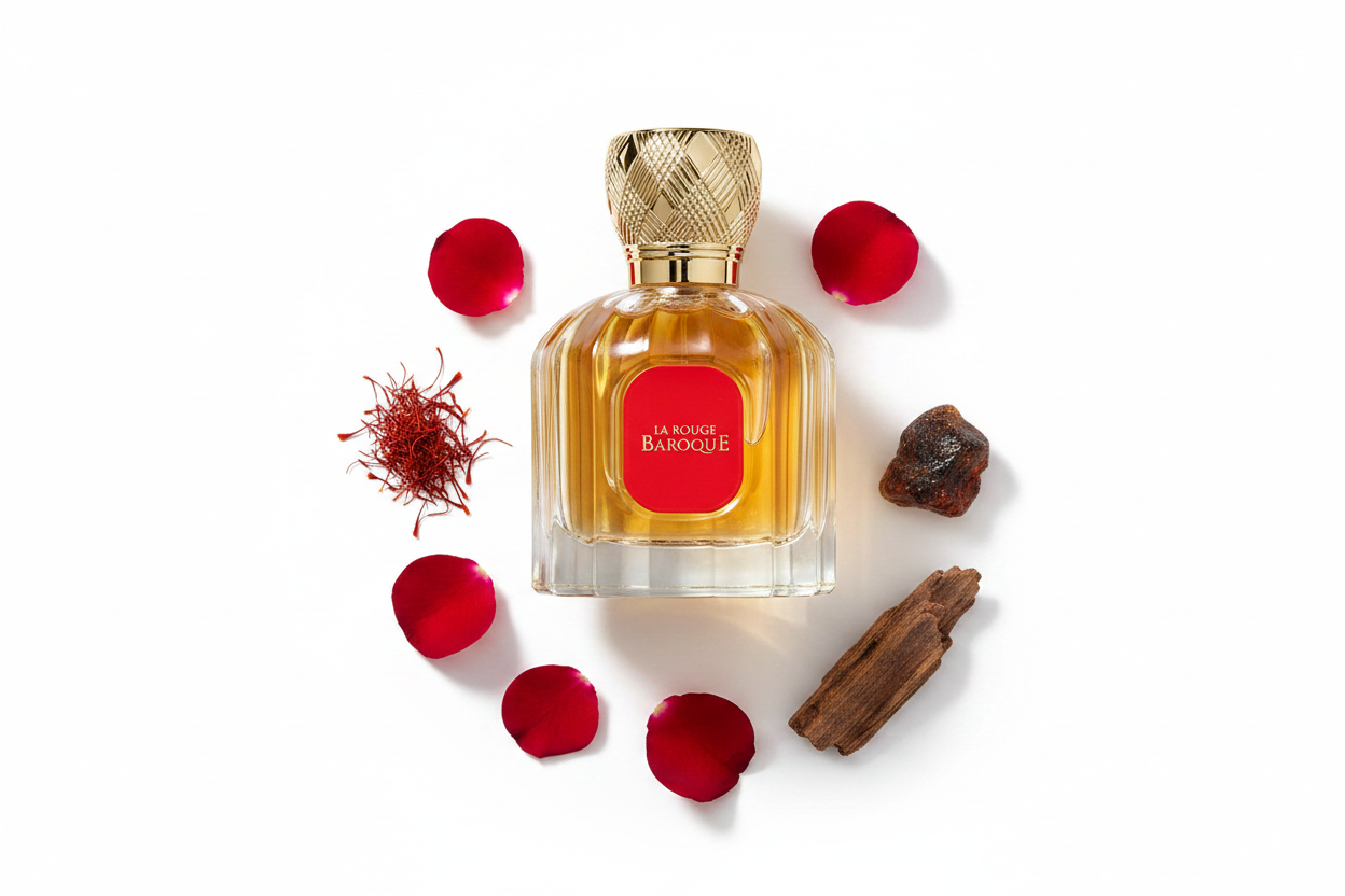Notes Flat Lay La Rouge Baroque
