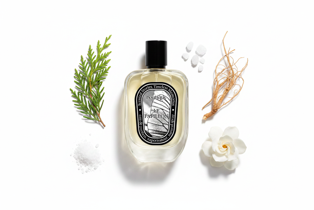 Notes Flat Lay Le Papillon