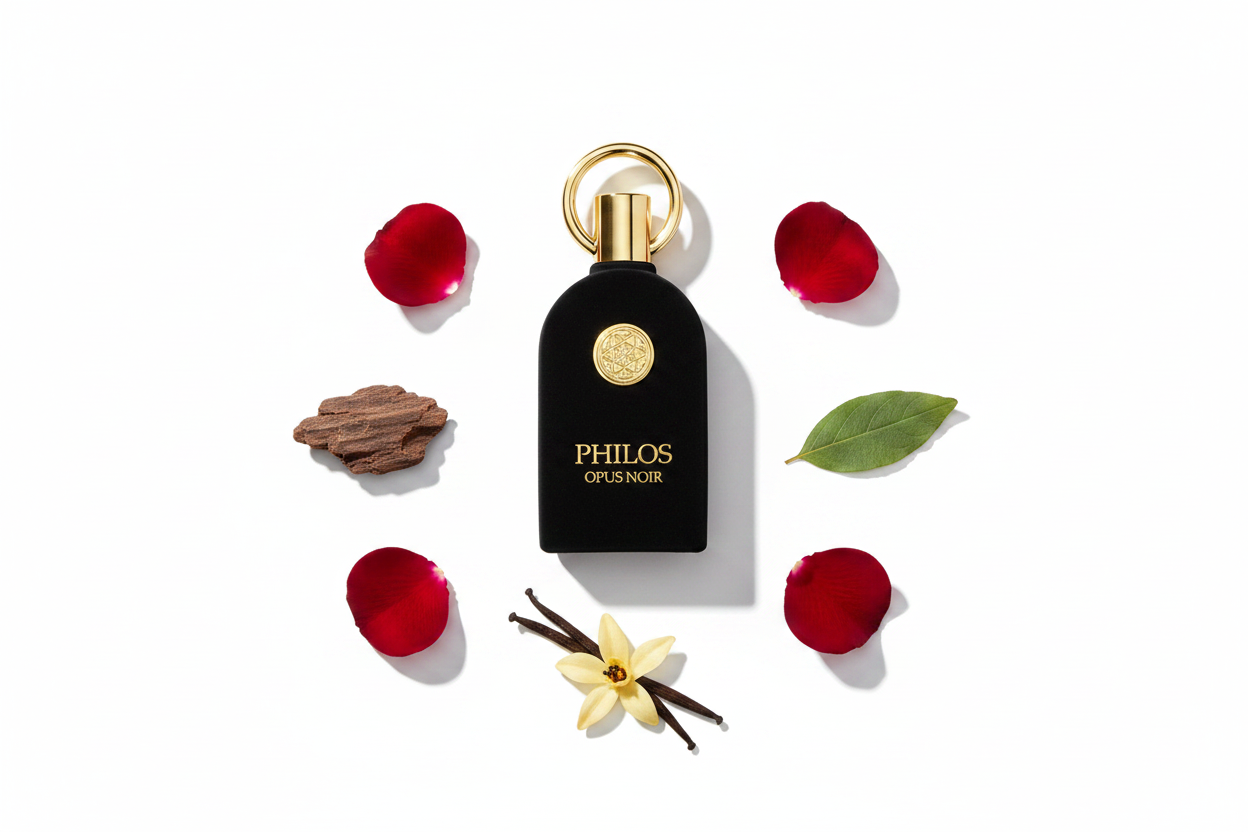 Notes Flat Lay Philos Opus Noir