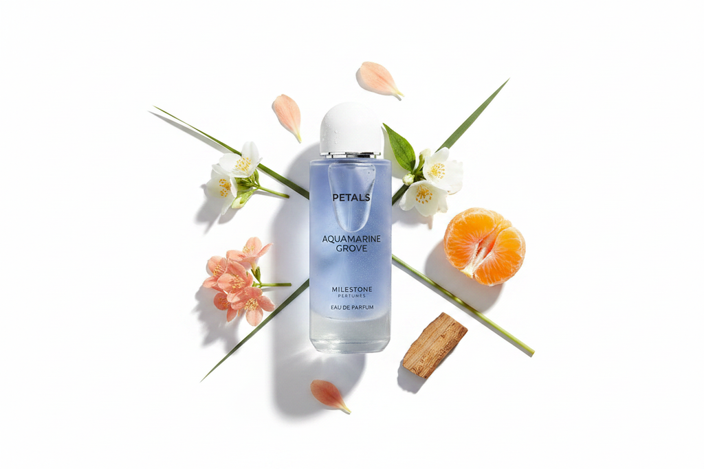Petals Aquamarine Grove Notes Flat Lay v3