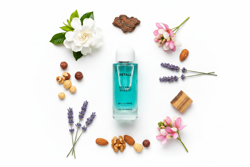 Petals Oceanic Breeze Notes Flat Lay v2