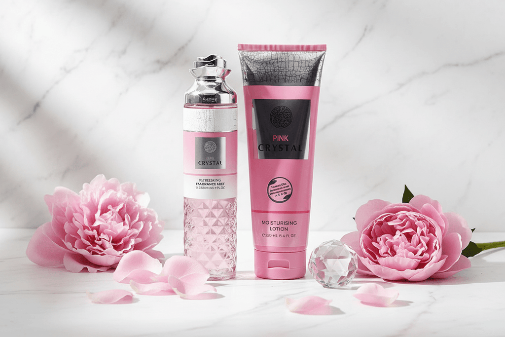 Milestone Pink Crystal Set 2 in 1 Colonia 100ml + Crema - Milestone - Felo Fragancias Shop