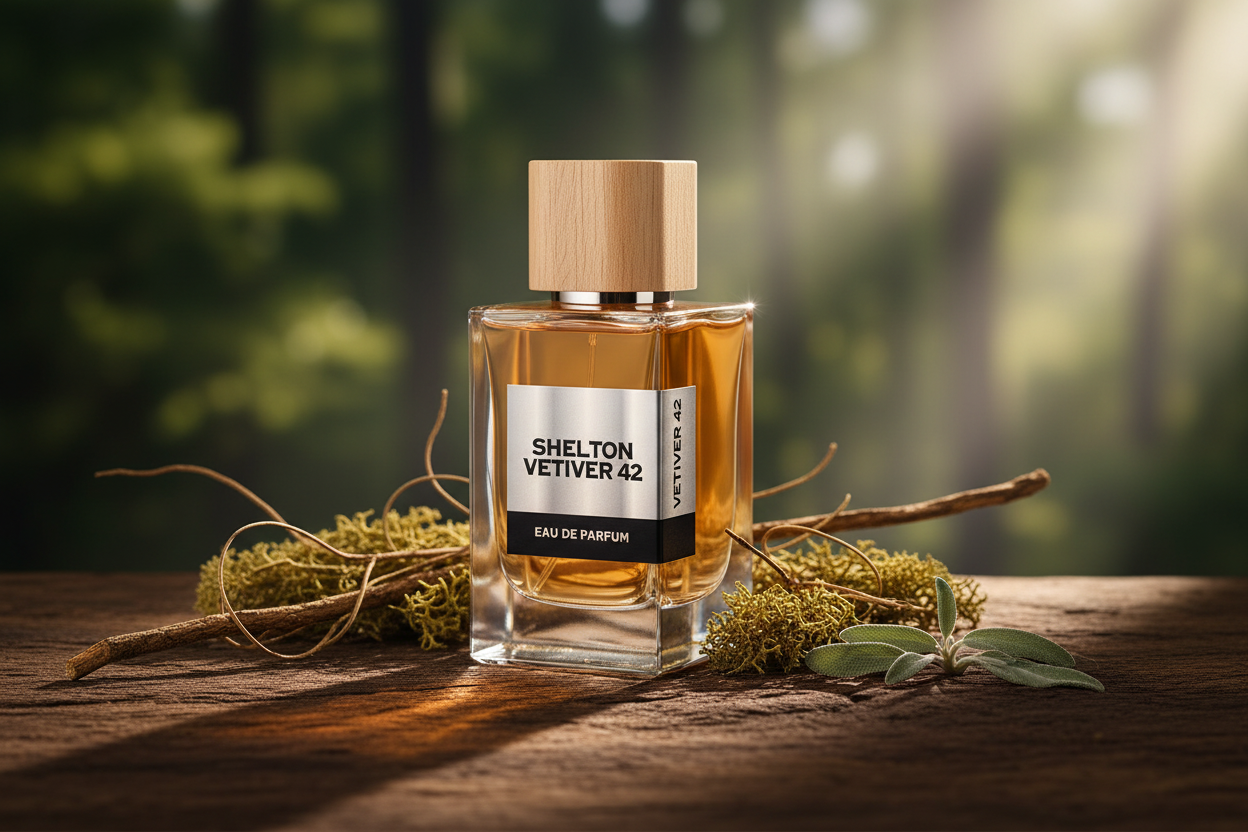 Shelton Vetiver 42 — Editorial Image