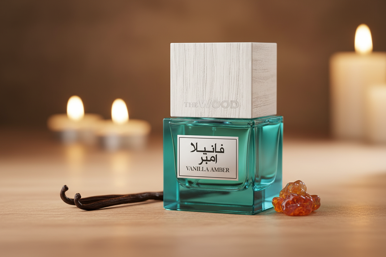 The Wood Vanilla Amber — Editorial Image