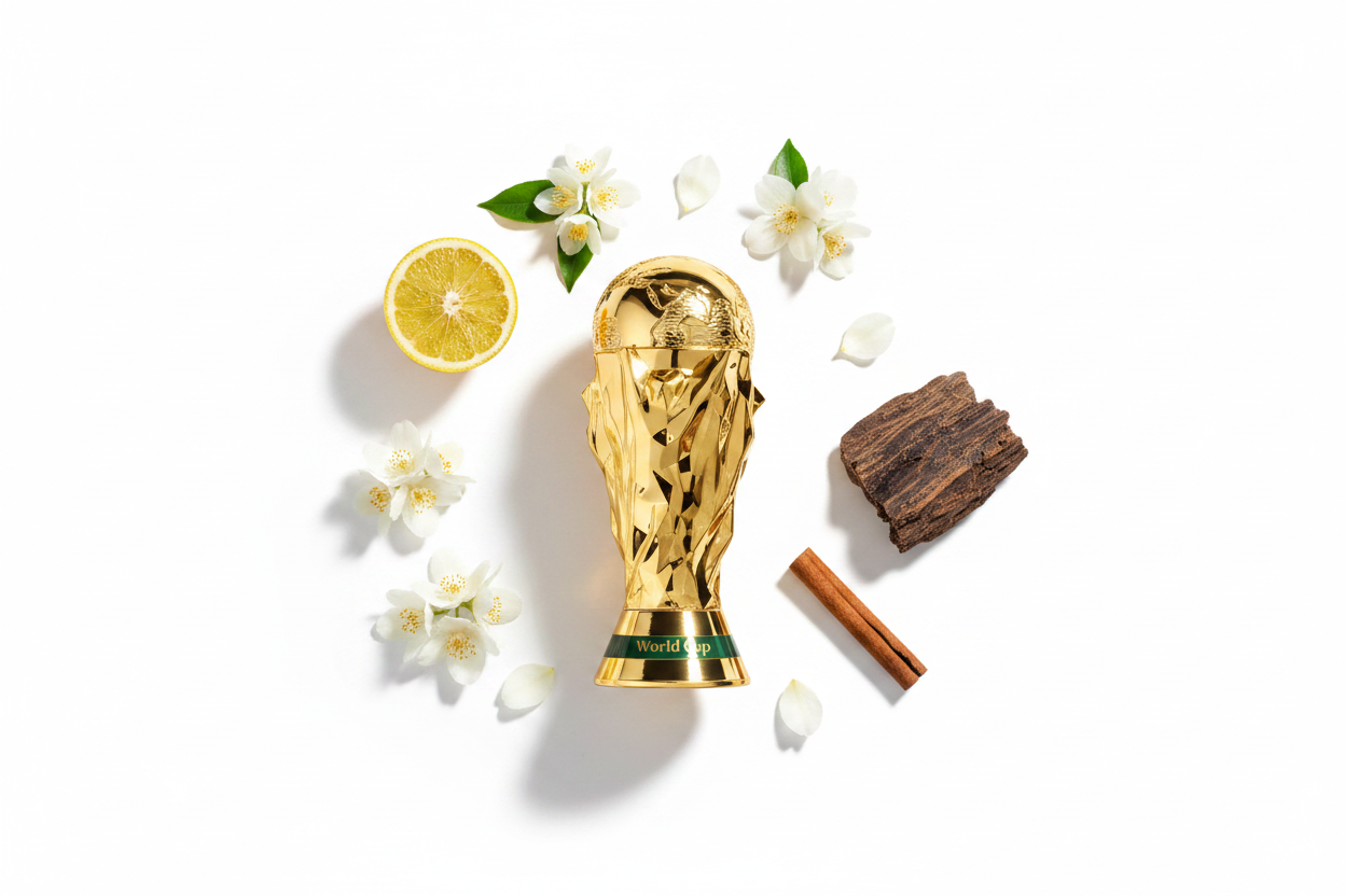 Zakat World Cup — Notes Flat Lay