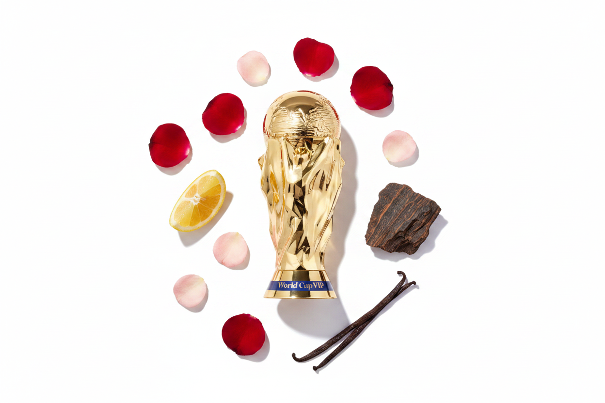 Zakat World Cup VIP — Notes Flat Lay